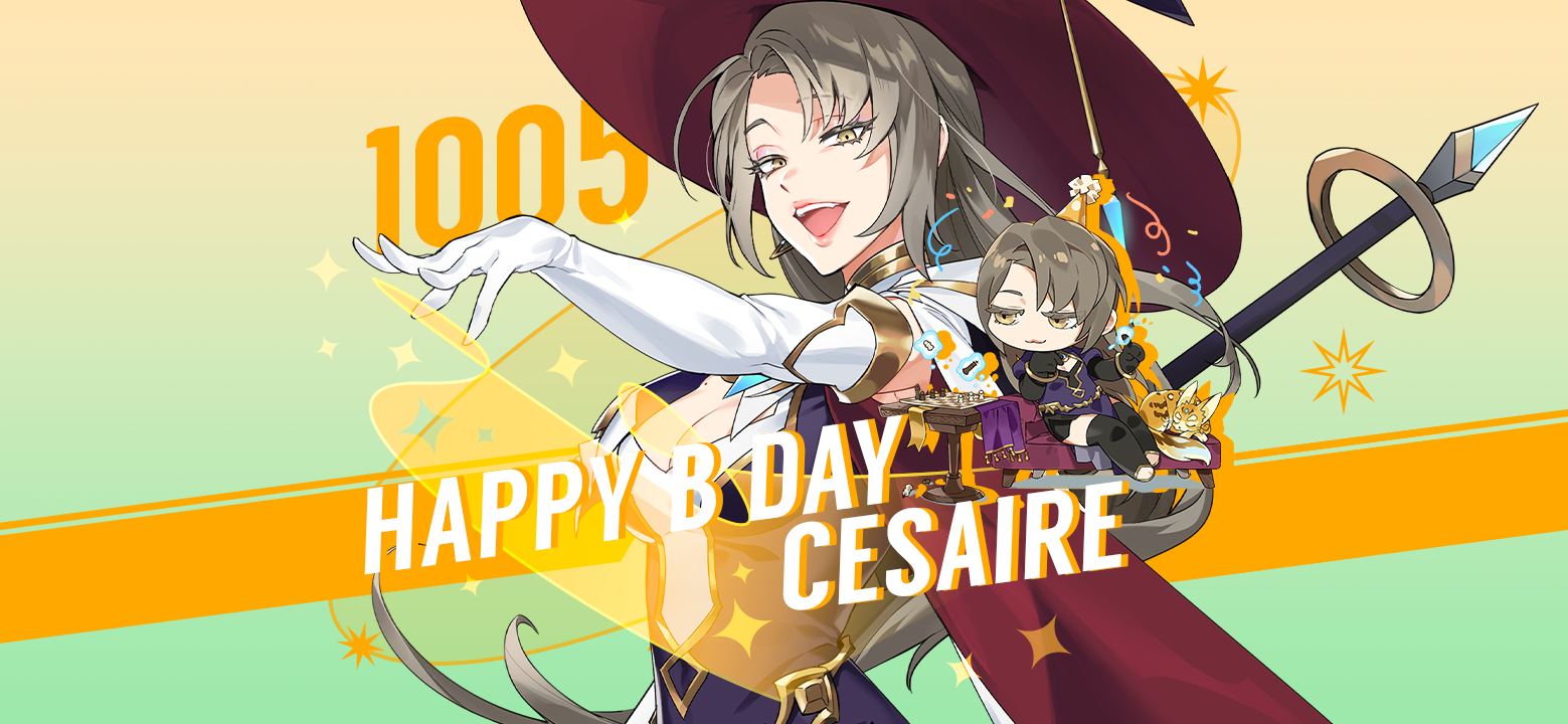【誕生日クーポン】10月5日はチェザーレットの誕生日 !