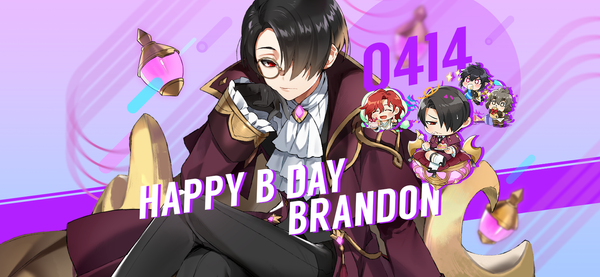 【誕生日クーポン】4月14日はブランドンの誕生日！