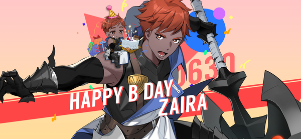 【誕生日クーポン】6月30日はザイラの誕生日！